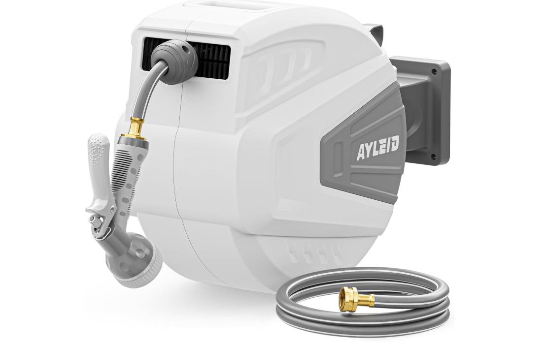 Ayleid Retractable Garden Hose Reel