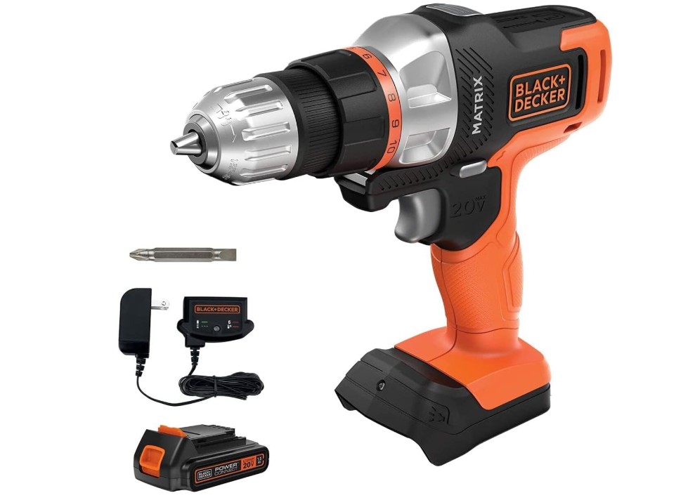 BLACK+DECKER Cordless Lithium Power Drill and Driver