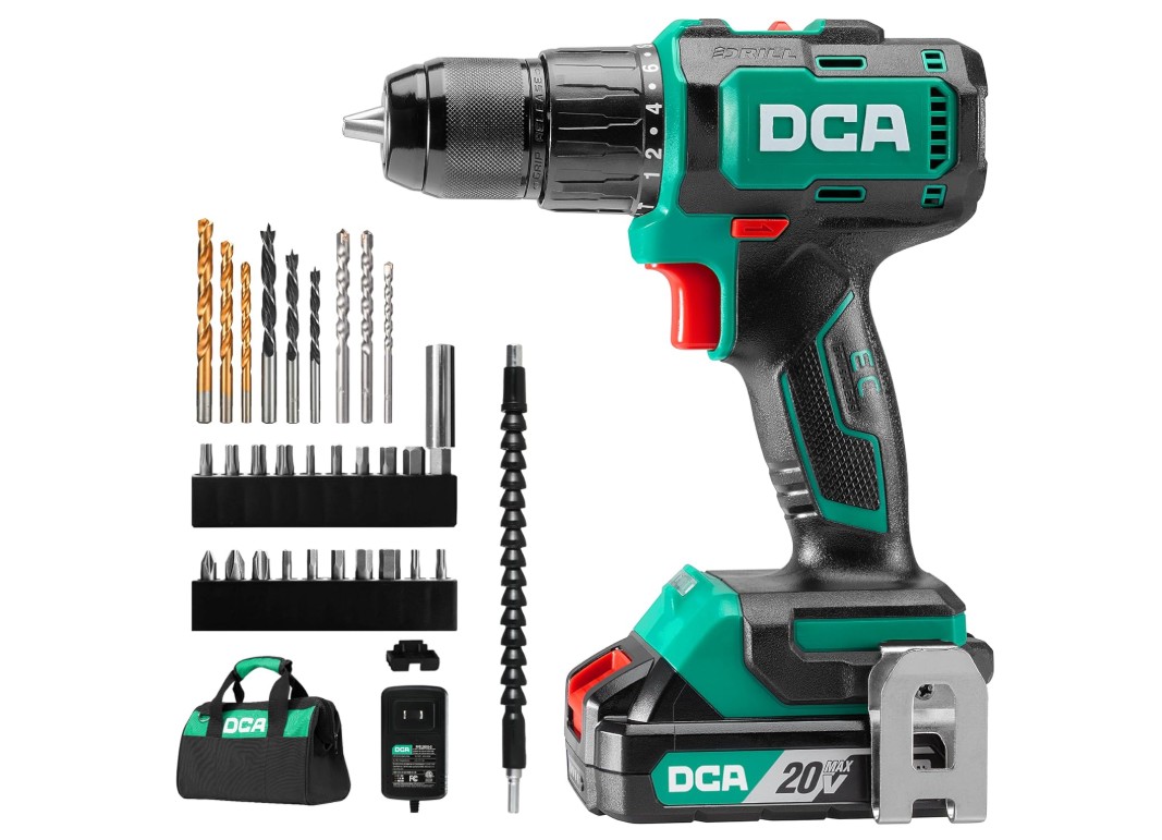 DCA 20V Brushless Hammer Drill Cordless