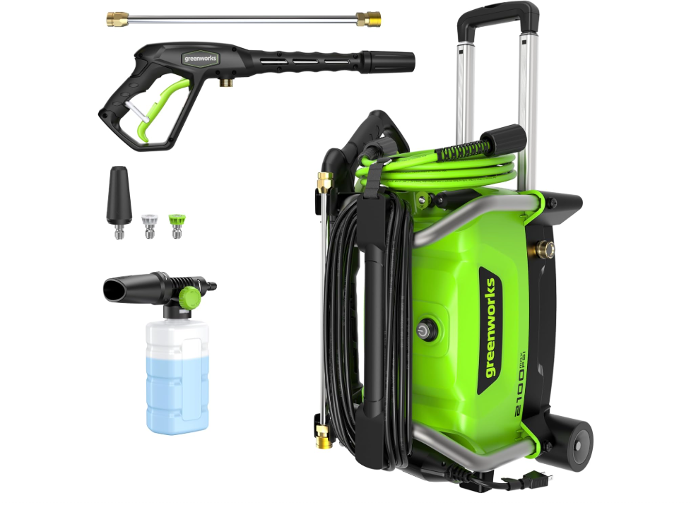Greenworks 2100 PSI (1.2 GPM) Electric Pressure Washer