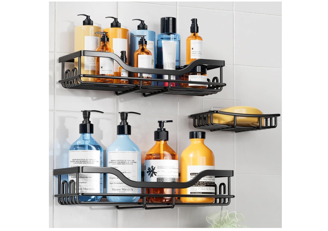 OMAIRA 3-Pack Shower Caddy