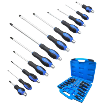 ROTATION 12pc Magnetic Screwdriver Set