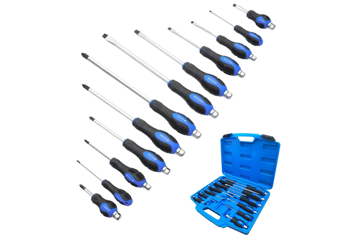 ROTATION 12pc Magnetic Screwdriver Set