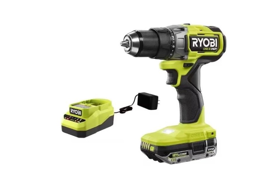 RYOBI ONEAND HP 18V BRUSHLESS Cordless Drill Driver KIT