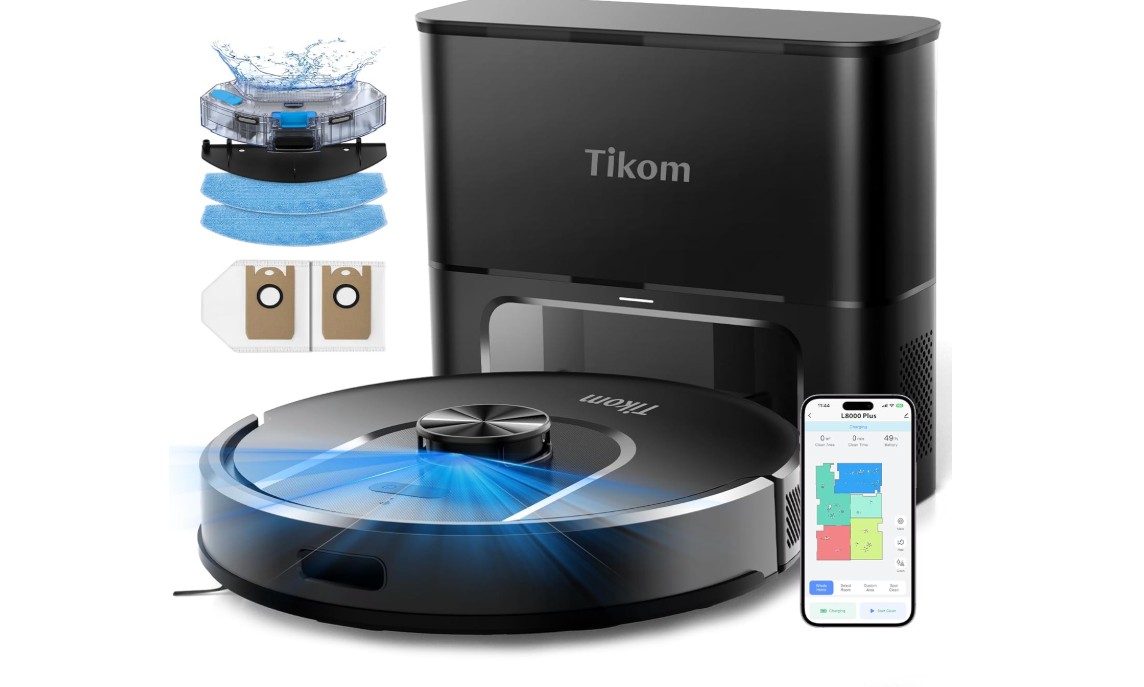 Tikom Robot Vacuum and Mop