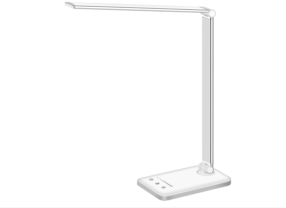 White crown LED Desk Lamp