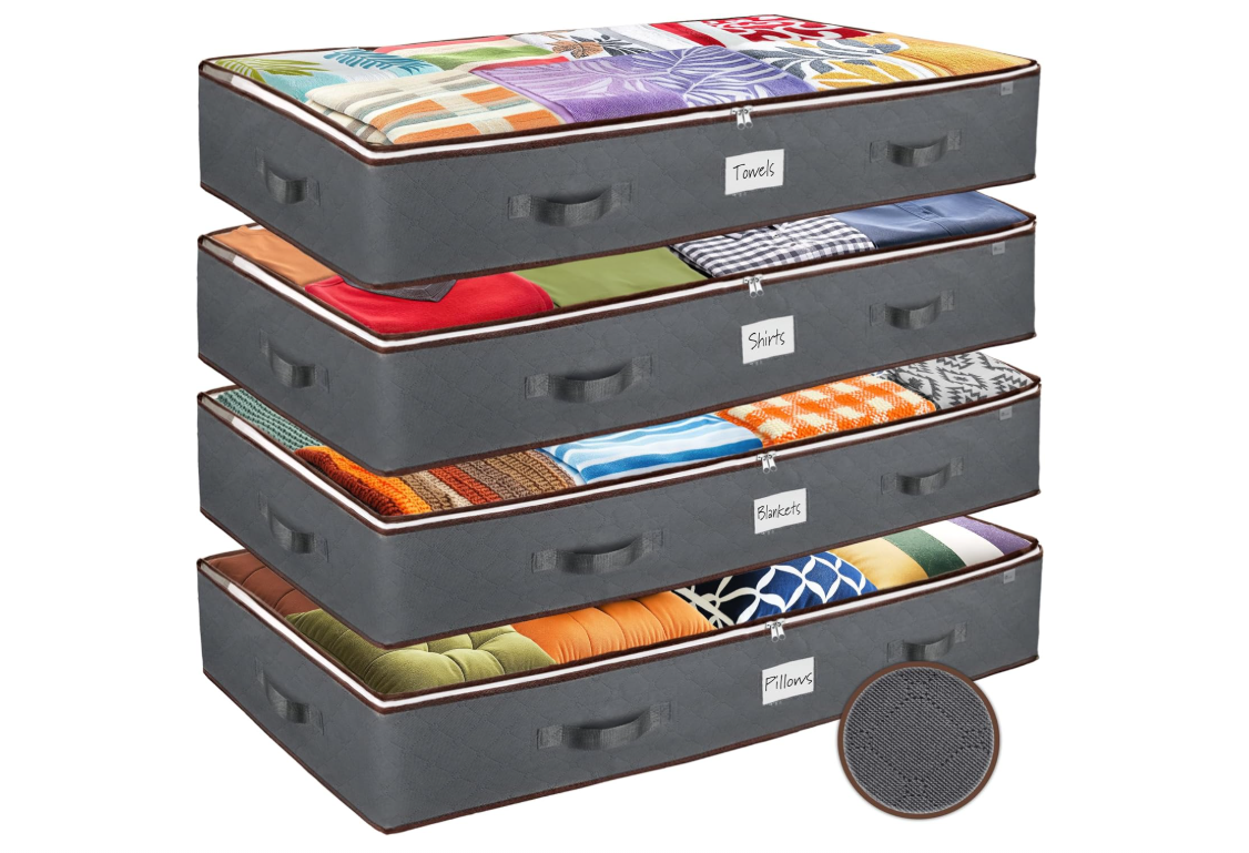 ZOBER Under Bed Storage Bags