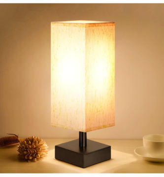 aooshine Small Bedside Table Lamp