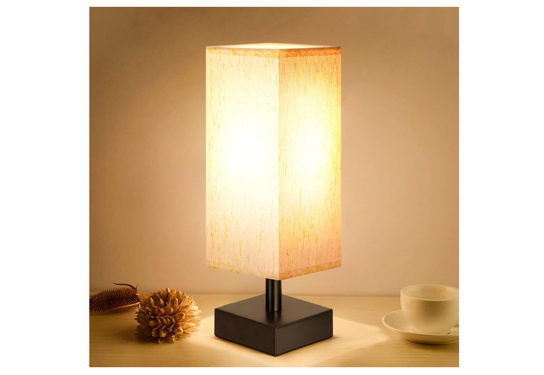 aooshine Small Bedside Table Lamp
