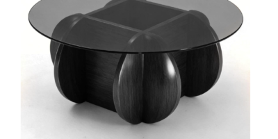 dnziqi Black Coffee Table
