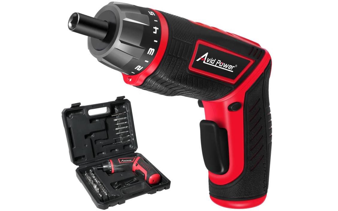 AVID POWER 4V Electric Cordless Screwdriver Set