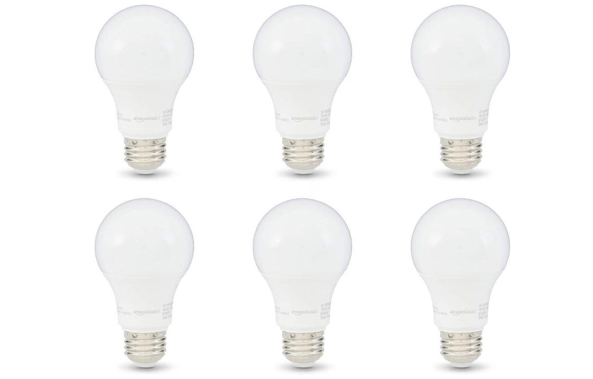 Amazon Basics A19 LED Light Bulbs
