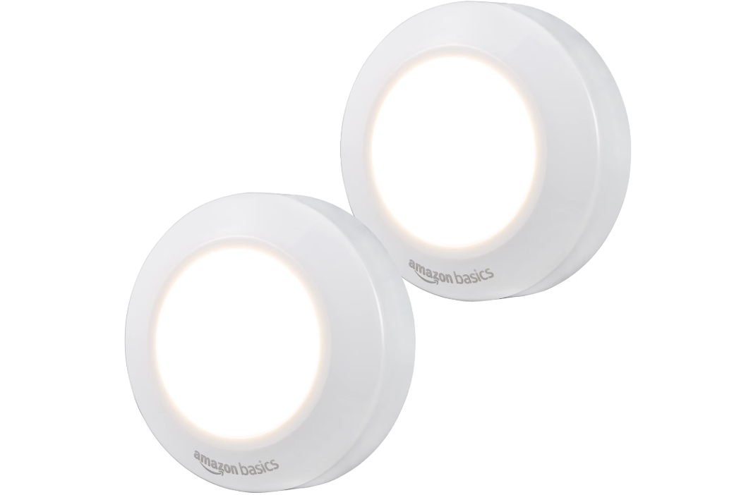 Amazon Basics LED Puck Lights