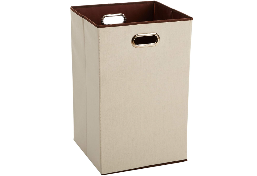 Amazon Basics Rectangular Foldable Laundry Basket Hamper