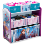 Disney Frozen II 6 Bin Design and Store Toy Organizer