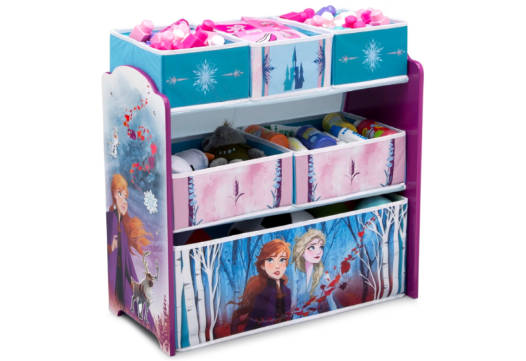 Disney Frozen II 6 Bin Design and Store Toy Organizer