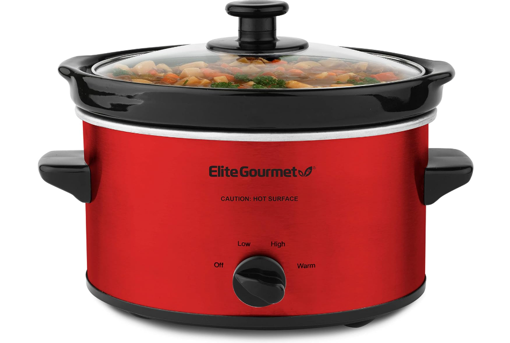 Elite Gourmet MST-275XR Electric Oval Slow Cooker