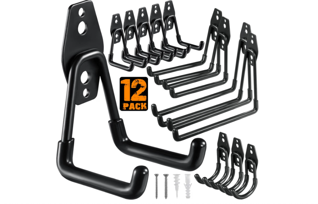 HUPBIPY 12 Pack Garage Hooks