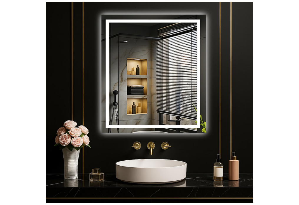 LOAAO LED Bathroom Mirror