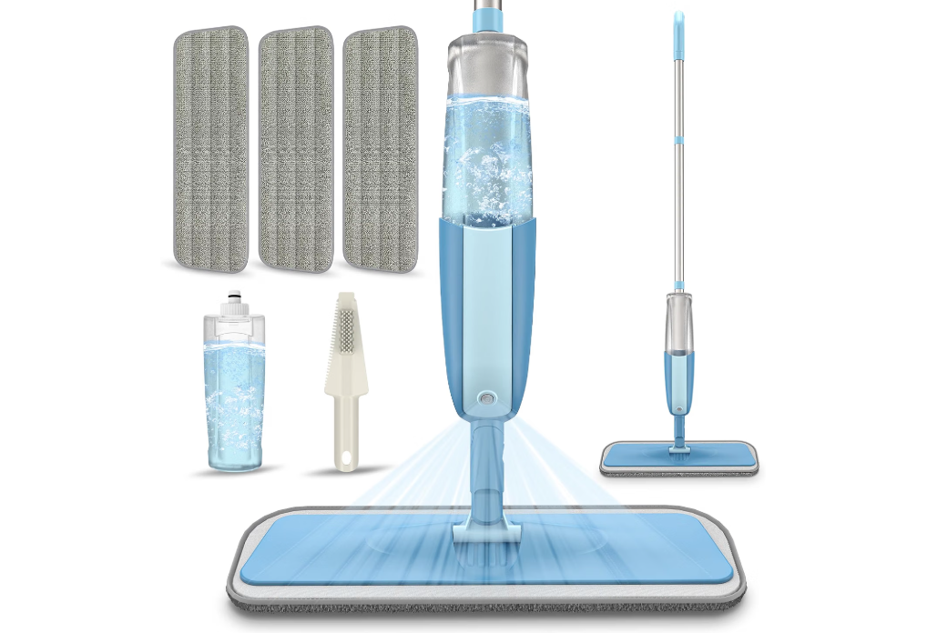 MEXERRIS Spray Wet Mops for Floor Cleaning