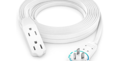 Maximm Rotating Flat Plug Extension Cord