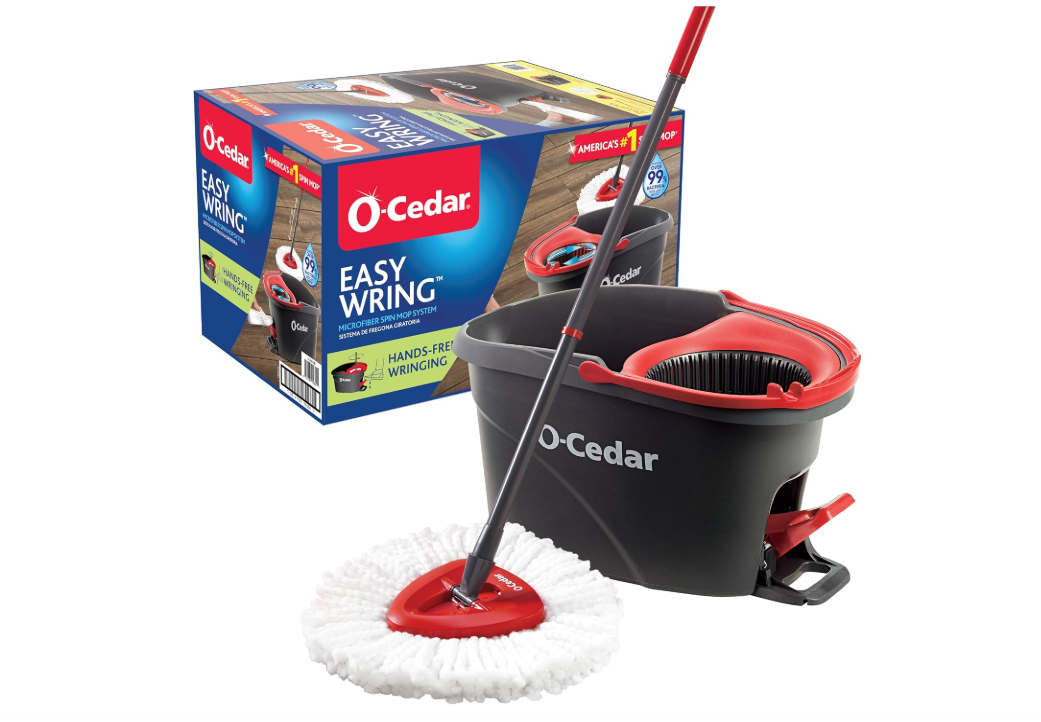 O-Cedar EasyWring Microfiber Spin Mop