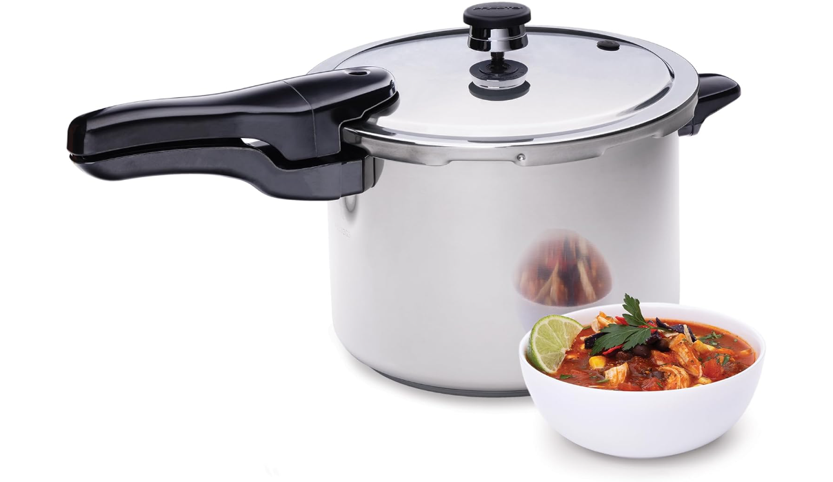 Presto 01362 6-Quart Stainless Steel Pressure Cooker