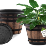 Quarut 3 Pack 10 inch Plant Pots