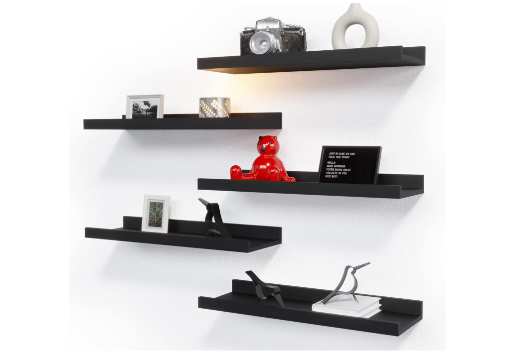 RICHER HOUSE 5-Set Floating Shelves