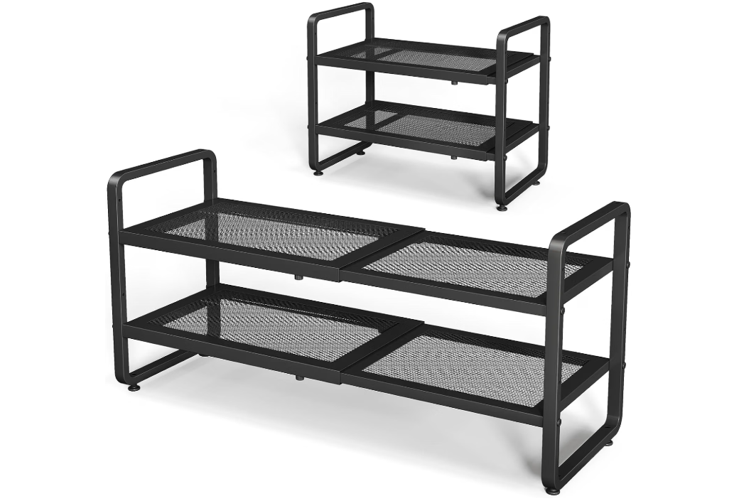 SNTD Expandable Metal Shoe Rack