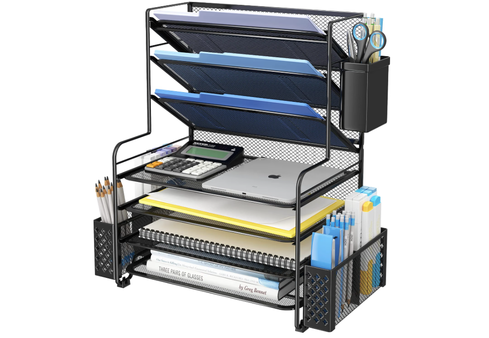Simple Trending 7 Tier Desk File Organizer