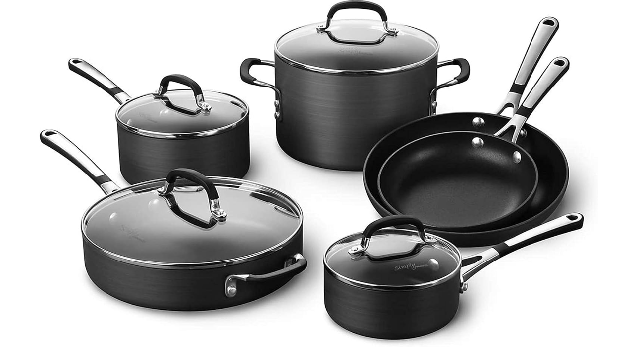 Calphalon 10-Piece Nonstick Cookware Set