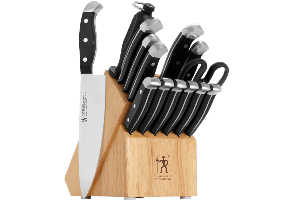 HENCKELS Statement 15 pc Knife Block Set