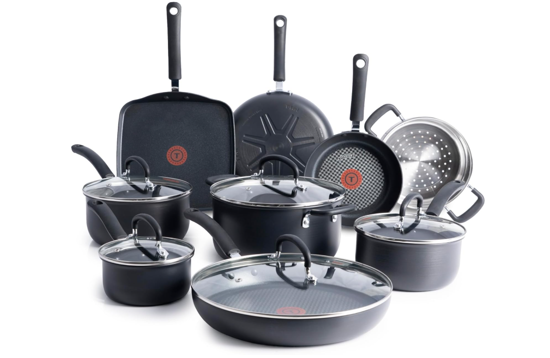 T-fal Ultimate 14-Piece Nonstick Cookware Set