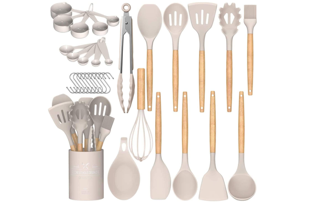 Umite Chef 33-Piece Silicone Cooking Utensil Set
