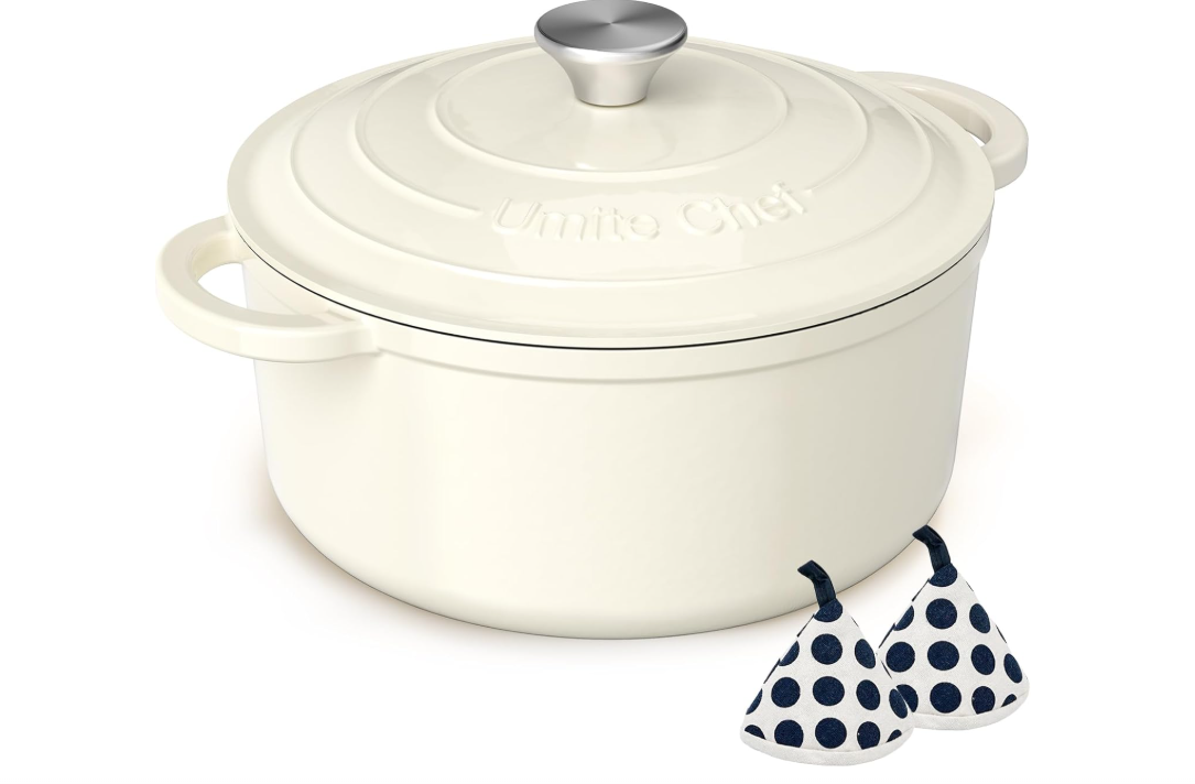 Umite Chef Enameled Cast Iron Dutch Oven