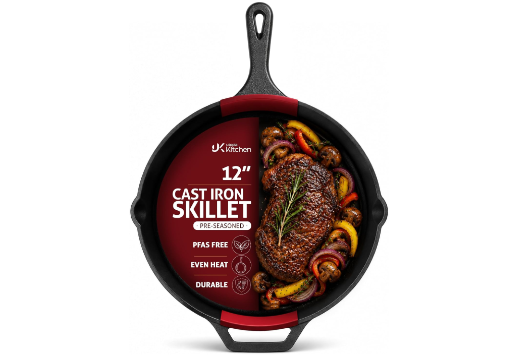 Utopia Kitchen Cast Iron Skillet