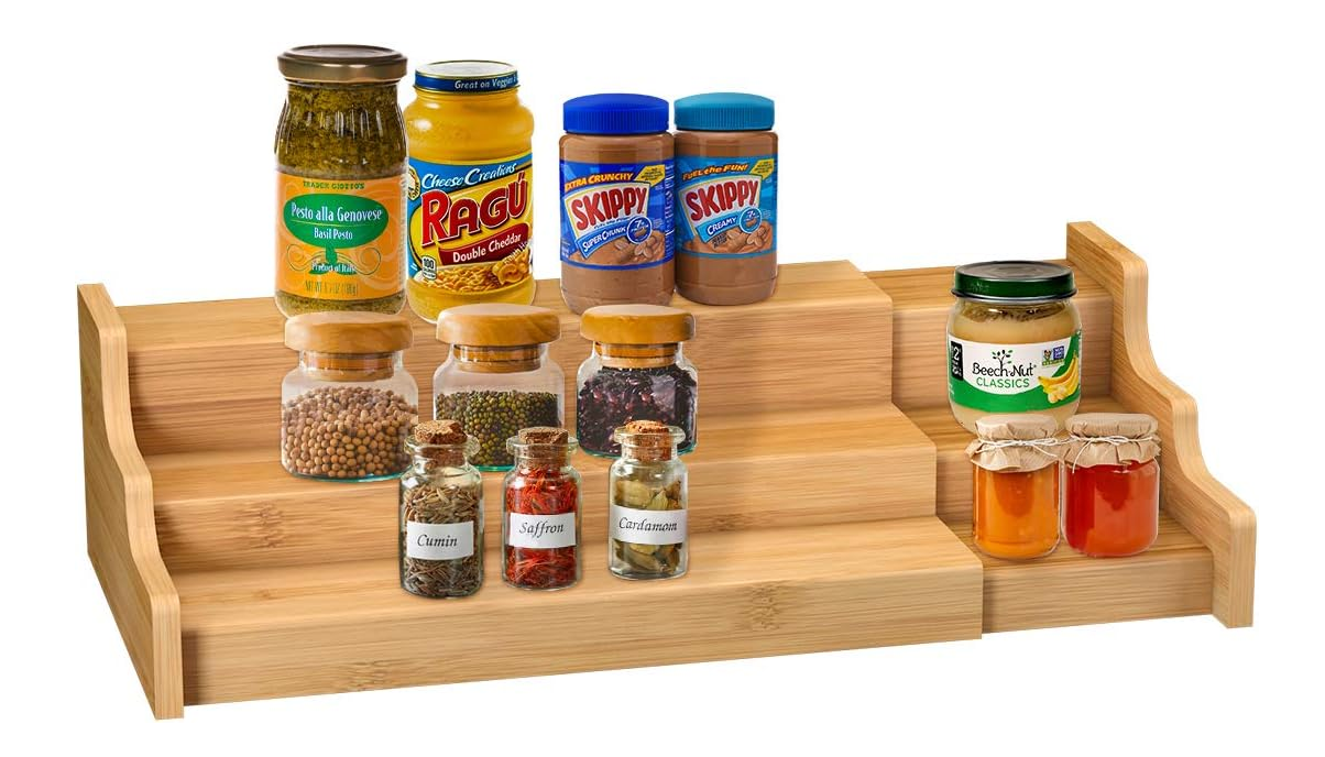 Zri Bamboo Store Spice Rack