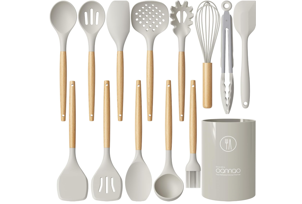 oannao Silicone Cooking Utensils Set